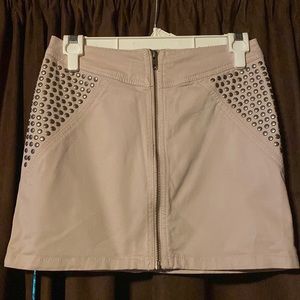 Western Studded Mini Skirt